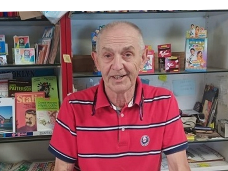 Addio a Luciano Inches, storico edicolante di piazza Cavour