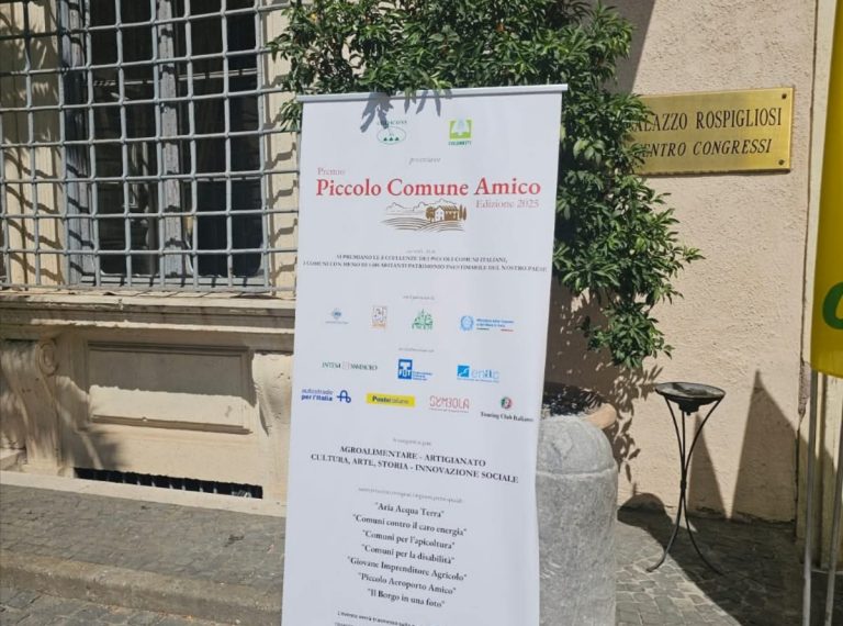 Rivodutri ha ricevuto a Roma il riconoscimento nazionale “Piccolo Comune Amico”