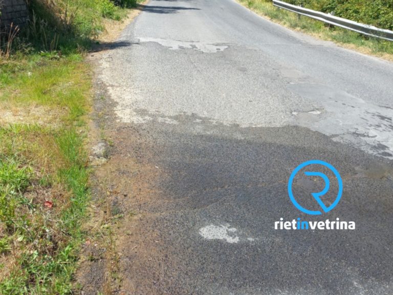 SEI TU IL REPORTER di Rietinvetrina – Dino: “Perdita idrica sulla SP41”