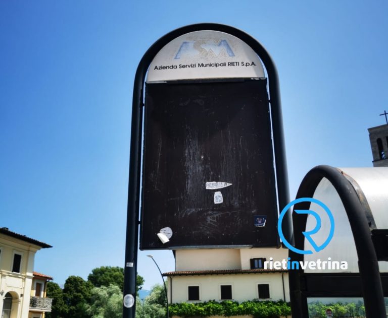 SEI TU IL REPORTER di Rietinvetrina – Carlo: “Tabelle ASM prive degli orari corse. Non si possono rimettere?”