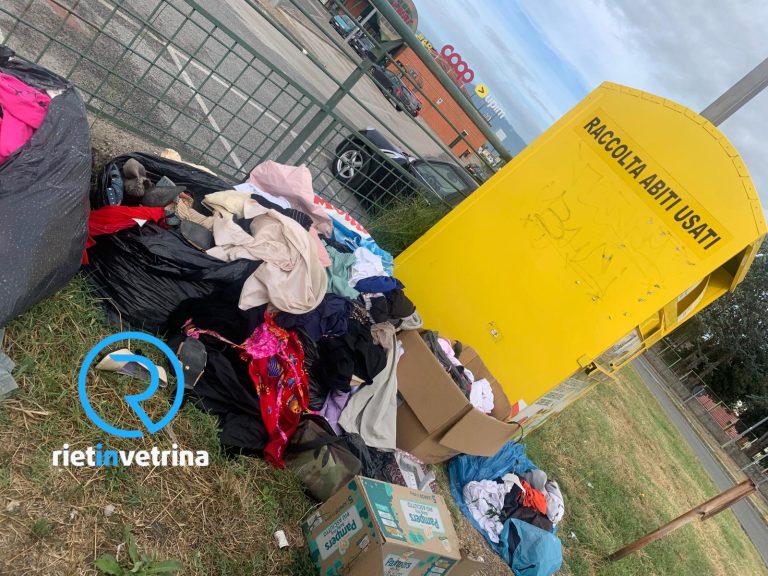 SEI TU IL REPORTER di Rietinvetrina – Laura: “Ancora panni sparsi in terra a Villa Reatina”