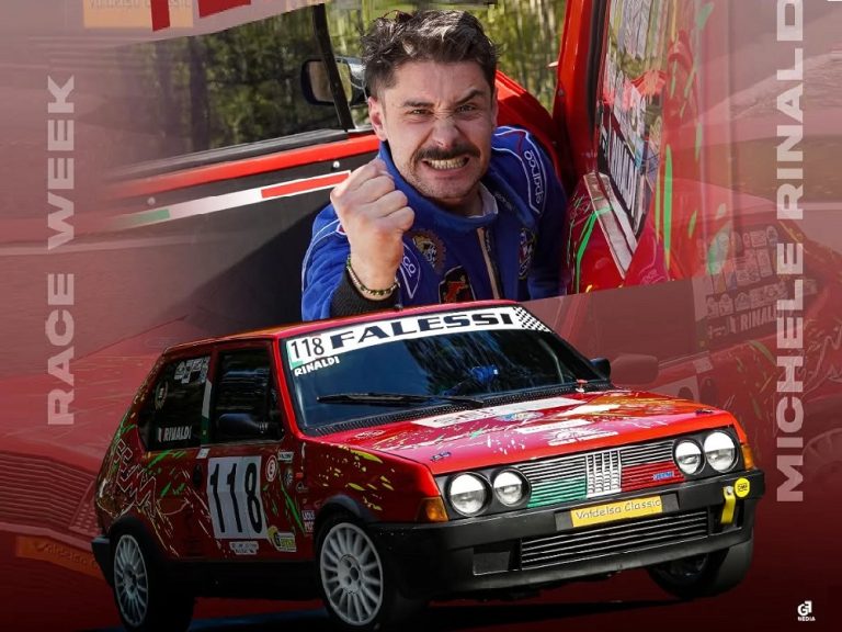 Il pilota reatino Michele Rinaldi pronto per la 60° Rieti – Terminillo Coppa Carotti 2025