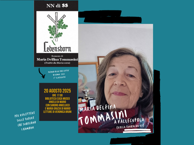 A Vallecupola presentazione del romanzo “NN di SS Lebensborn” di Maria Delfina Tommasini
