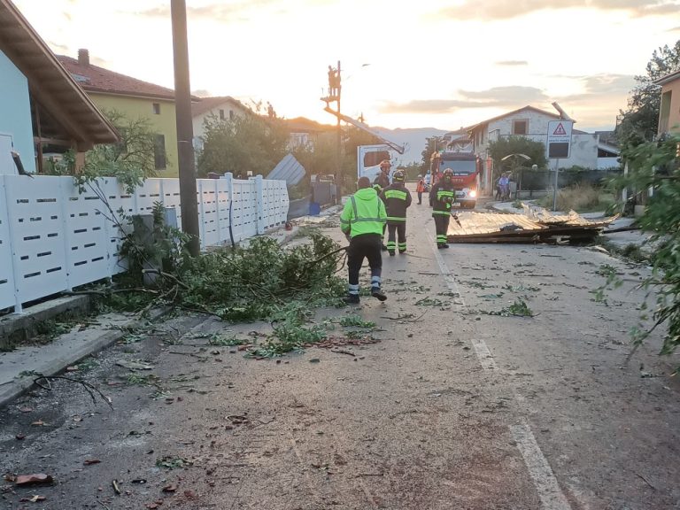 Maltempo, squadre ASM impegnate dalle prime ore del mattino sulla Tancia