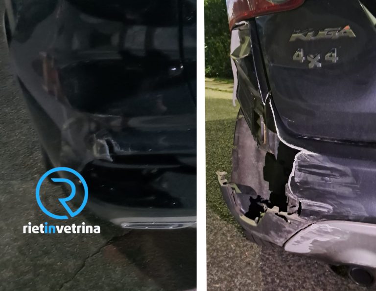 Auto danneggia due SUV posteggiati e fugge: “Aiutateci a trovare il colpevole”