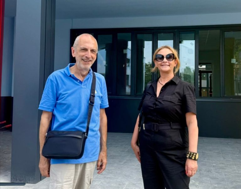 Sopralluogo alla nuova scuola primaria di Passo Corese