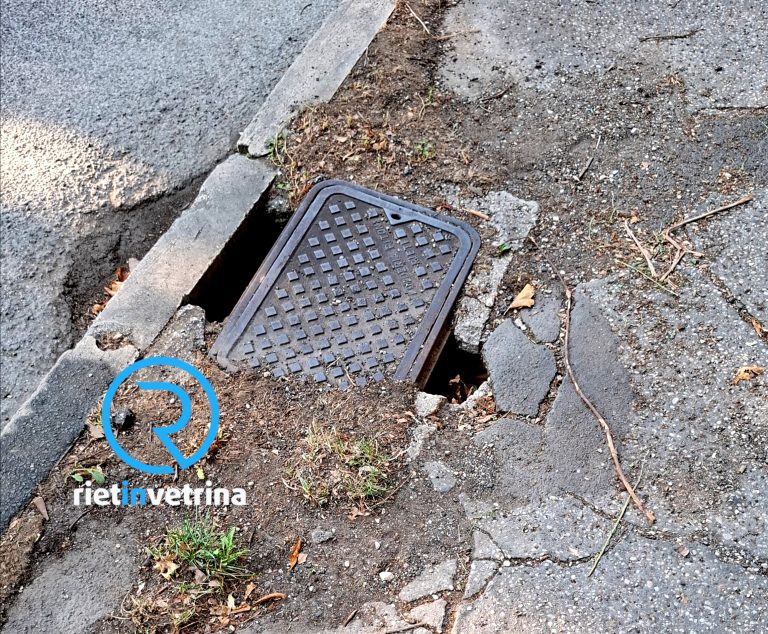 SEI TU IL REPORTER di Rietinvetrina – Paolo: “In viale Maraini ci sono due tombini sfondati e pericolanti”