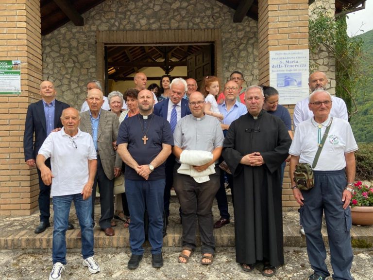 Rocca di Corno (Antrodoco) ha celebrato il 13 agosto il 25° anniversario dell’inaugurazione della sua Chiesa – LE FOTO
