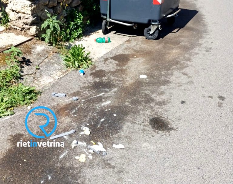 SEI TU IL REPORTER di Rietinvetrina – “In via Nuova ASM pulisce e gli incivili risporcano”