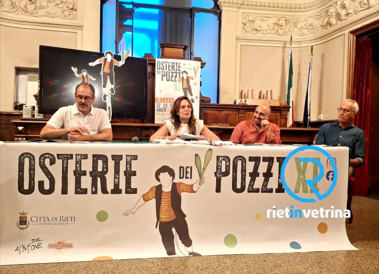 Presentata l’11ª edizione delle “Osterie dei Pozzi”