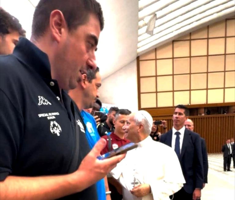 I ragazzi della Rietinclude incontrano Papa Leone XIV