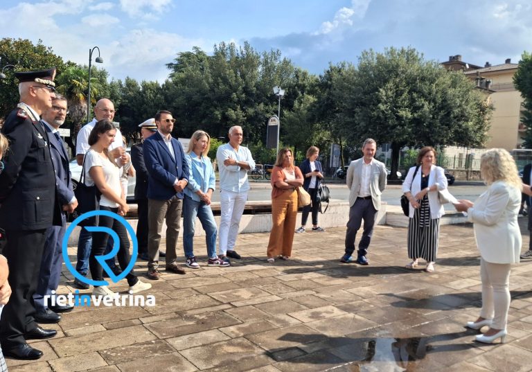 ►VIDEO – Il Monumento ai Caduti in piazza Mazzini è stato restaurato. Oggi la riconsegna alla città di Rieti. Le parole del sindaco Sinibaldi