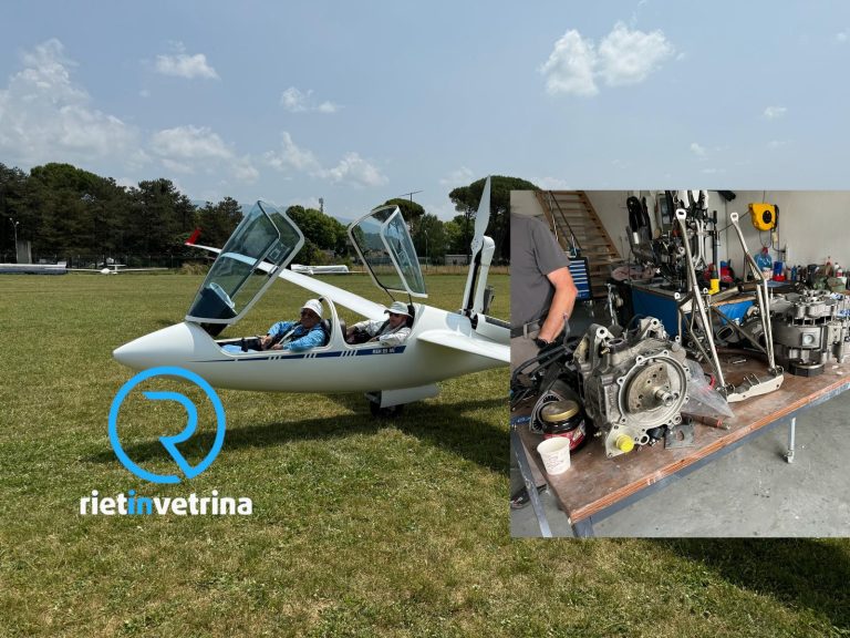 Rottura del motore per l’aliante del pilota reatino Roberto Reginaldi. A rischio la stagione