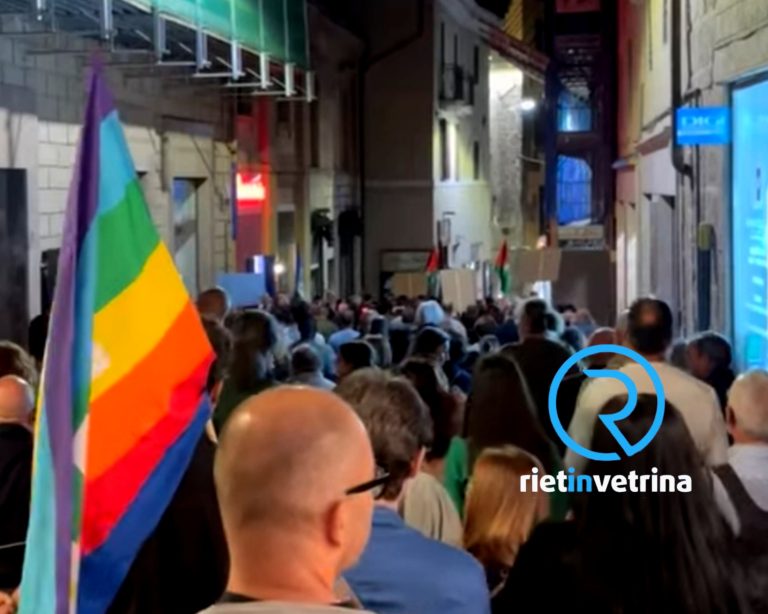 Rieti, un fiume di persone ha gridato “Free Palestina!”