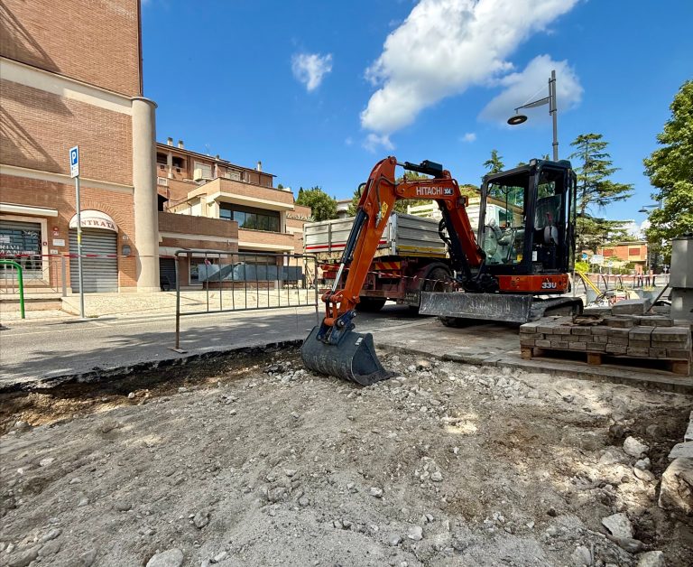 Avviati i lavori di riqualificazione di via XXIV Maggio a Passo Corese