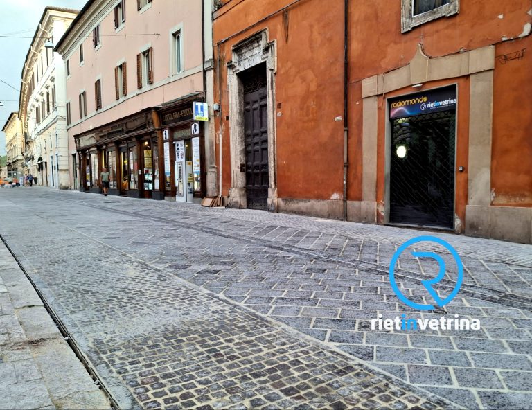 La nuova via Garibaldi che sarà riconsegnata a Rieti e ai reatini