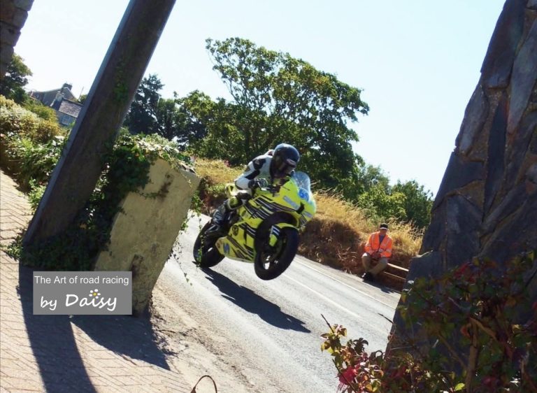 Il pilota reatino Tiziano Rosati ha corso all’Isola di Man