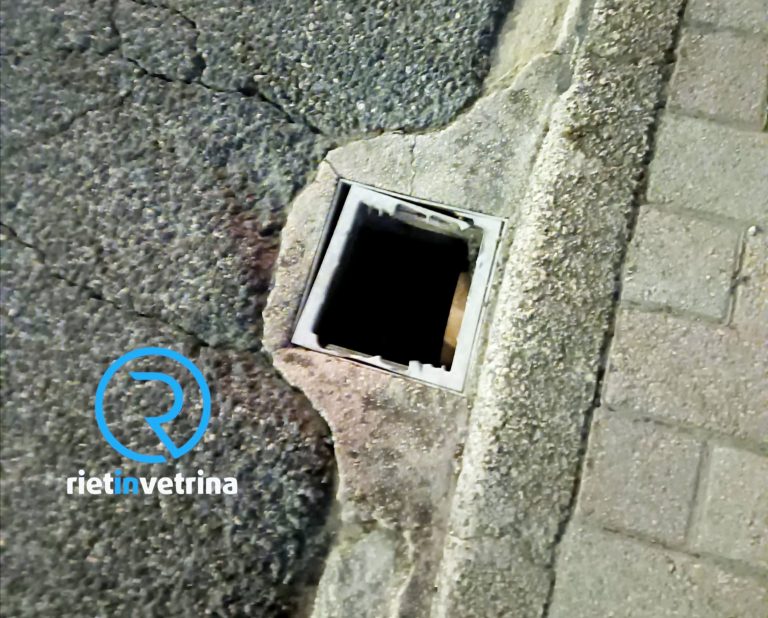 SEI TU IL REPORTER – “Incrocio via Tancia – via Sacchetti Sassetti c’è un buco pericoloso per i pedoni”