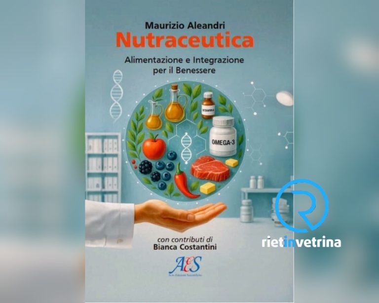Il 5 settembre presentazione del libro “Nutraceutica. Alimentazione e Integrazione per il Benessere”