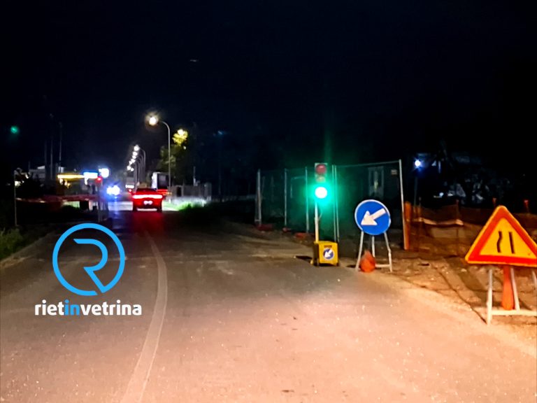 Lavori in via A. M. Ricci: istituito semaforo per senso unico alternato