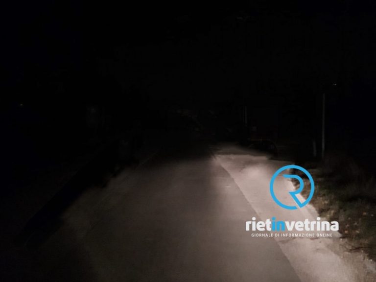 SEI TU IL REPORTER di Rietinvetrina – “Via Porrara priva di illuminazione fino all’incrocio con via Ricci”