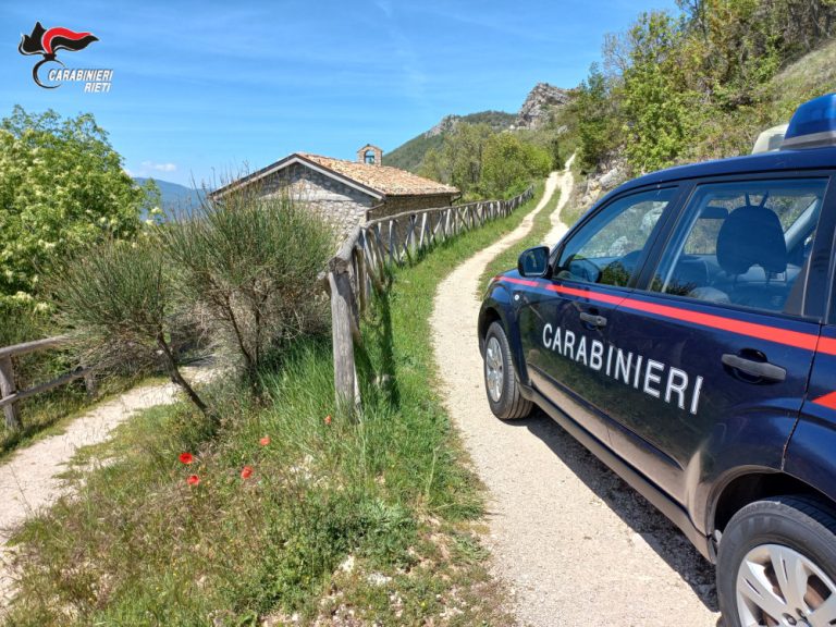 Occupano abusivamente una casa di Fiamignano: denunciati due romani autori già di un furto d’auto