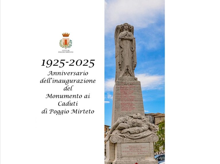 A Poggio Mirteto si celebrano i 100 del Monumento ai Caduti