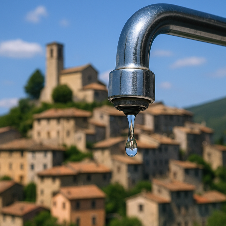 Poggio Perugino senz’acqua da quattro giorni: i residenti esasperati dai disservizi APS