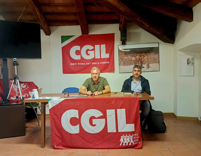 Aartee Rieti, CGIL: “Serve una soluzione alla crisi dello stabilimento reatino”