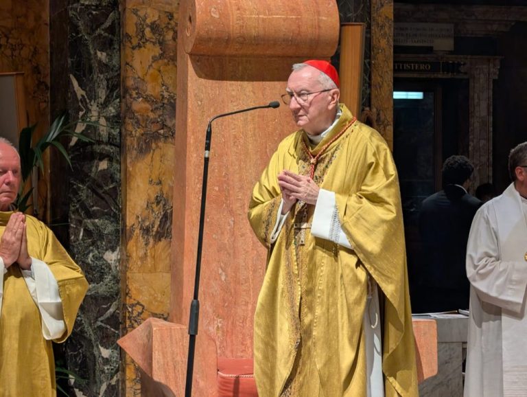 Il cardinale Pietro Parolin a Rieti: “Oggi celebriamo il memoriale dell’amore”