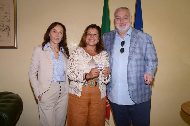 La Sebastiani Rieti consegna al prefetto Niglio l’abbonamento 2025-2026