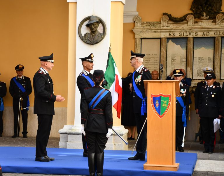 Il Col. Gaetano Palescandolo è il nuovo comandante della Scuola Forestale Carabinieri di Cittaducale