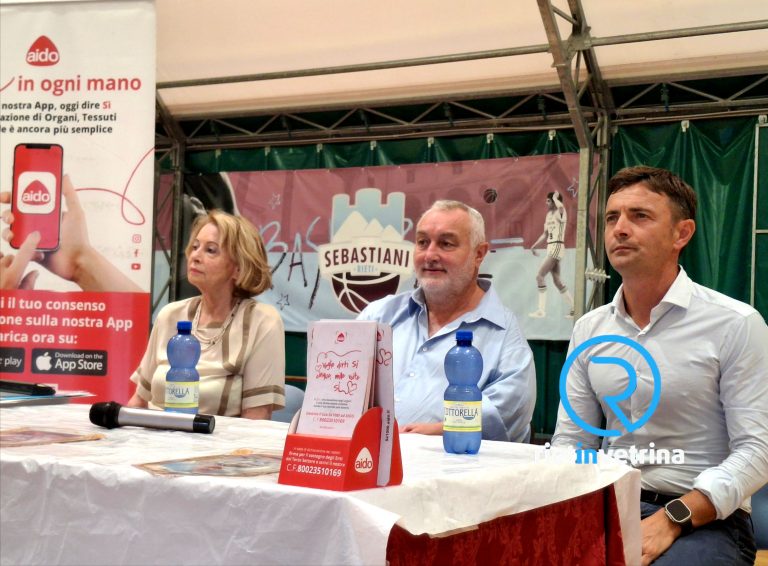 Sebastiani Rieti, AIDO e Atletica Milardi insieme per il Sociale