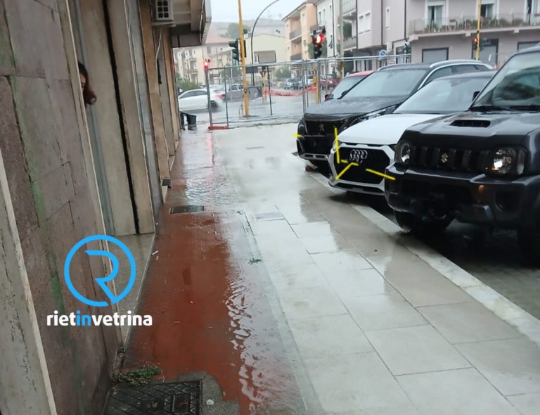 SEI TU IL REPORTER – “Nuovi marciapiedi PNRR a Città Giardino completamente allagati”