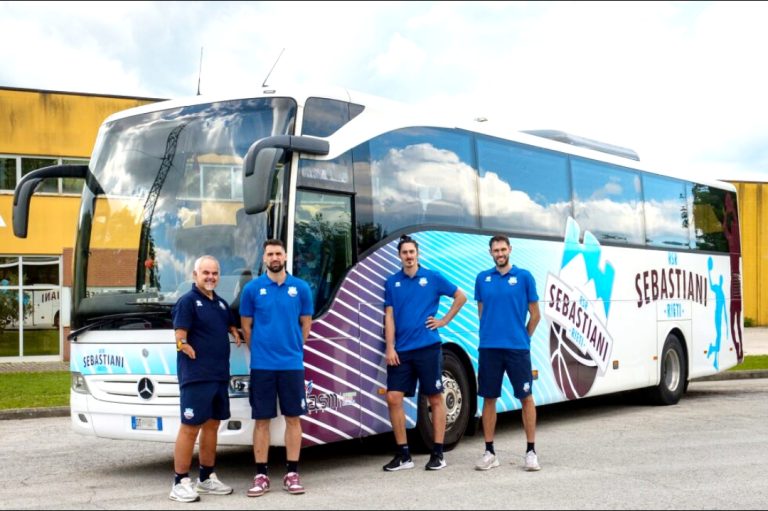 Ecco il nuovo pullman della Sebastiani Rieti