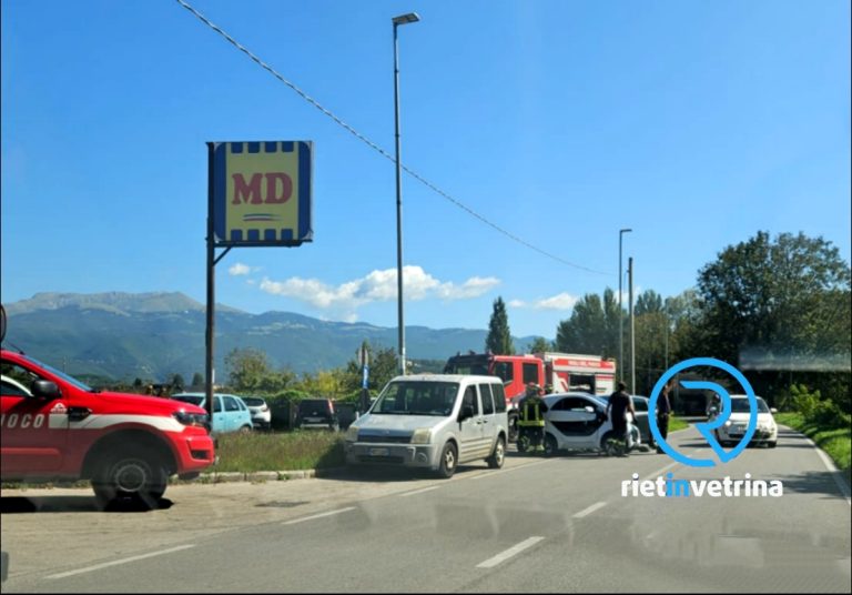 Grave incidente sulla Tancia: scontro auto e minicar