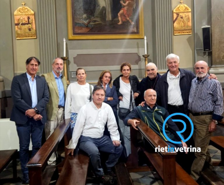 Partecipata ed emozionante l’inaugurazione della tela di san Vincenzo a Lisciano