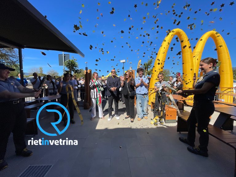 LE FOTO della inaugurazione del nuovo McDonald’s di via A.M. Ricci / Rieti