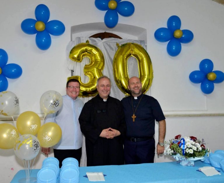 Piccinonna ha presieduto il 30° anniversario di ordinazione di don Ferruccio Bellegante