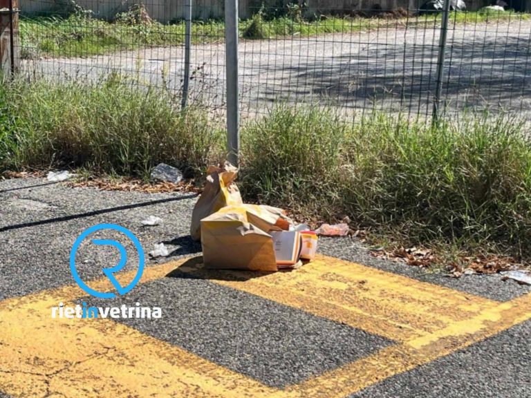 SEI TU IL REPORTER di Rietinvetrina – Francesca: “La gente mangia è getta i rifiuti in strada, ma è normale?”