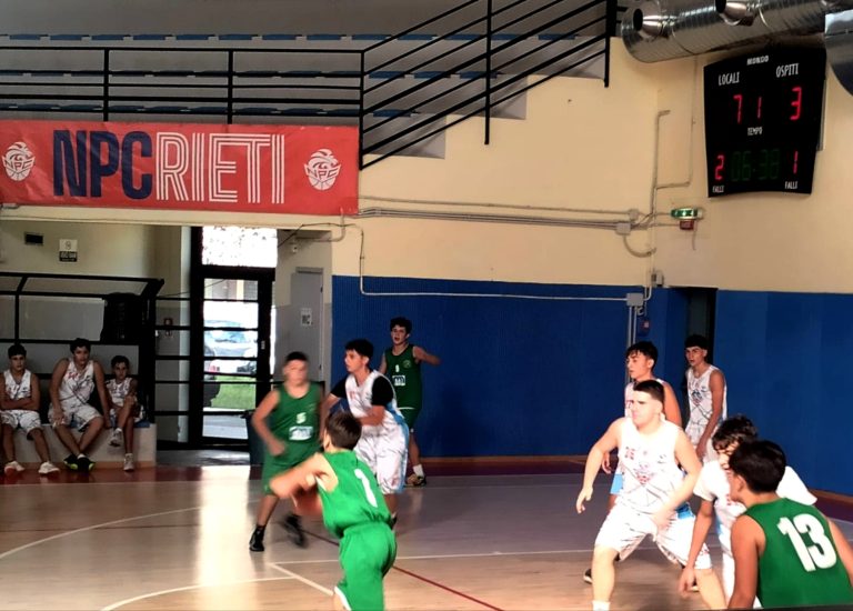NPC Rieti U17 Silver ed Interamna Terni U17, amichevole tra sportività e lealtà