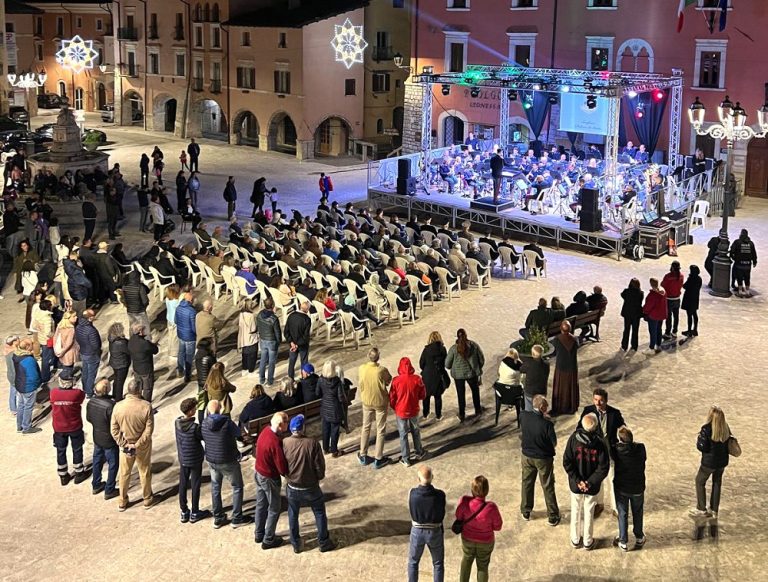 A Leonessa il concerto della Fanfara della Polizia di Stato