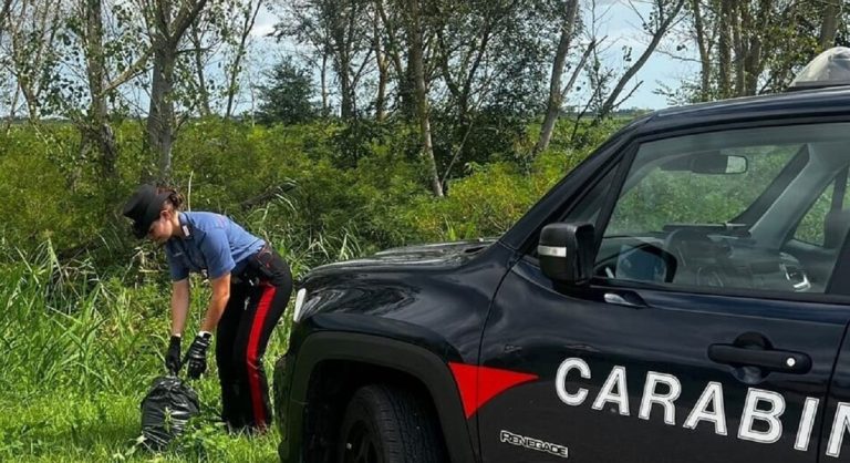 Carabinieri denunciano 59enne per abbandono di rifiuti
