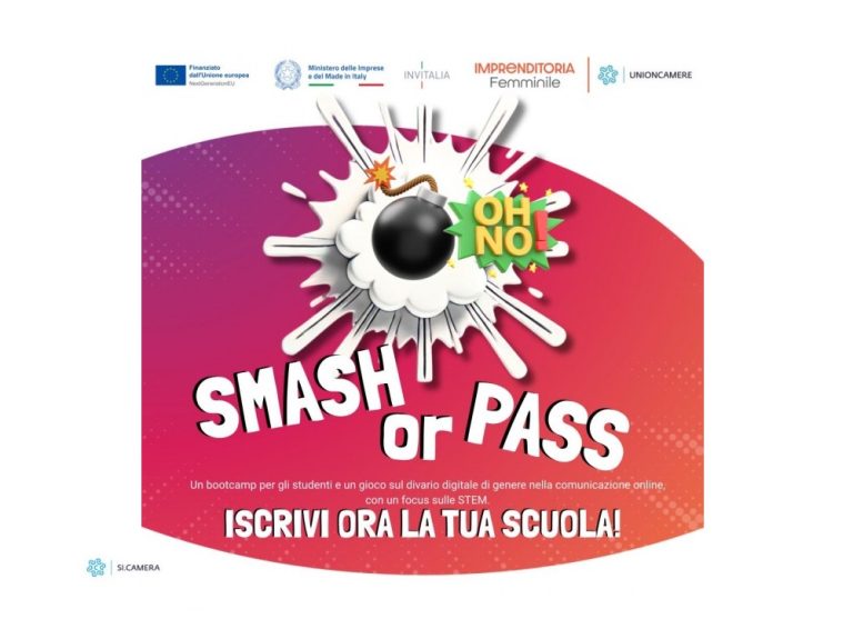 Inclusione digitale, divario di genere e STEM: per le Scuole il webinar di “Smash or Pass”