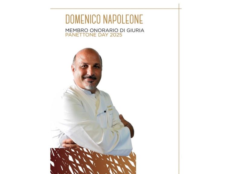 Panettone Day 2025. Domenico Napoleone membro onorario di giuria