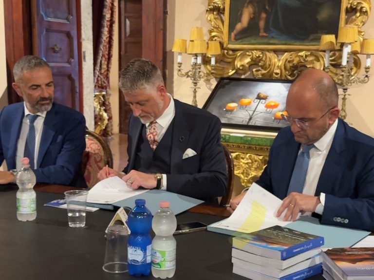 Sisma 2016, siglato protocollo d’intesa sulla valorizzazione culturale del cratere con il ministro Giuli e Ales