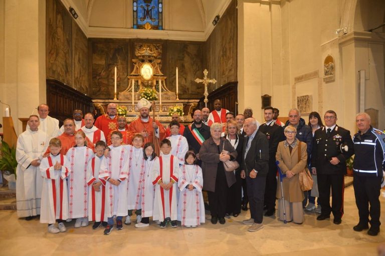 La comunità di Cittaducale ha accolto il nuovo parroco don Sante Paoletti