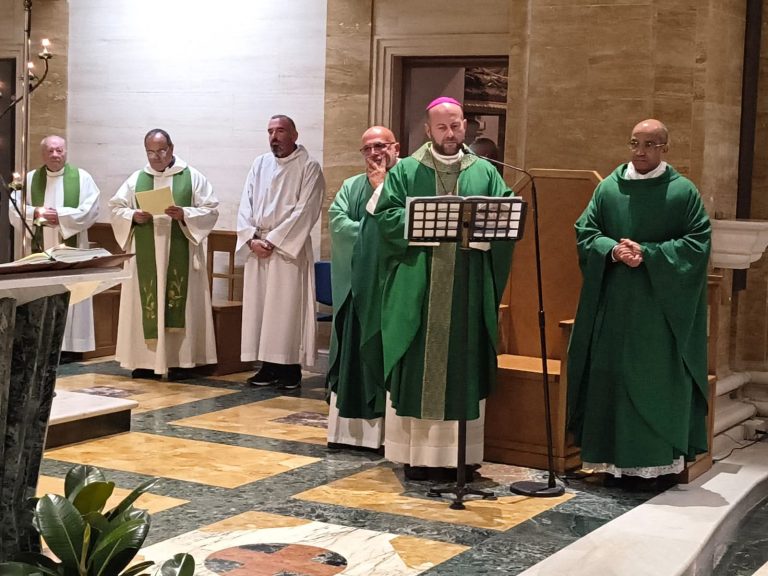 La Parrocchia Santa Barbara in Agro accoglie don Serge Andriamamy