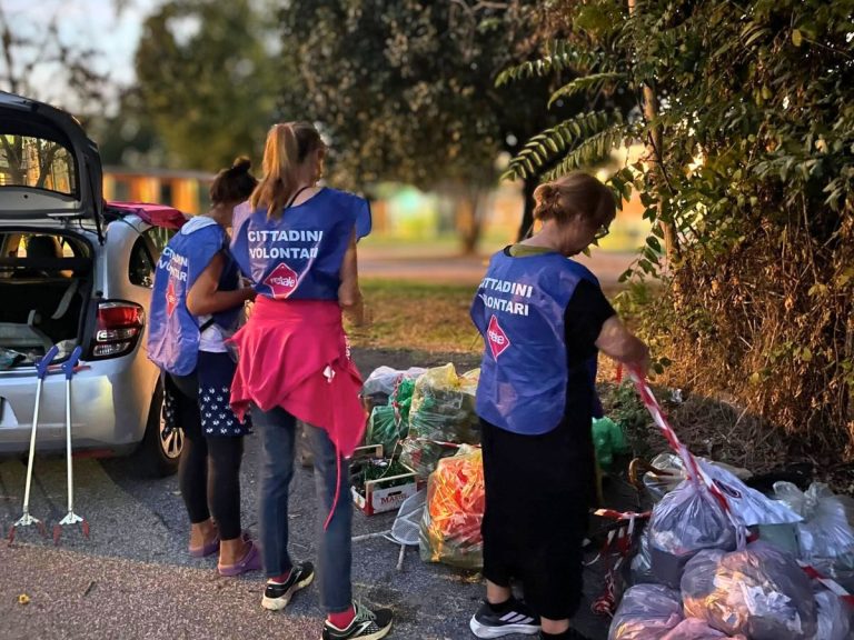 A Passo Corese raccolti oltre 40 chili di rifiuti zona Stazione FS Fara in Sabina – Montelibretti