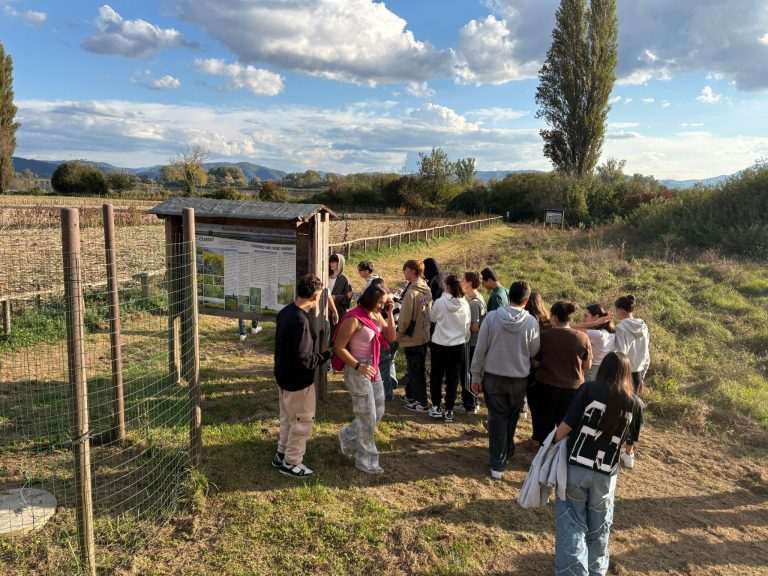 LE FOTO degli studenti del Convitto Alberghiero di Rieti in visita alla Riserva Naturale Laghi Lungo e Ripasottile